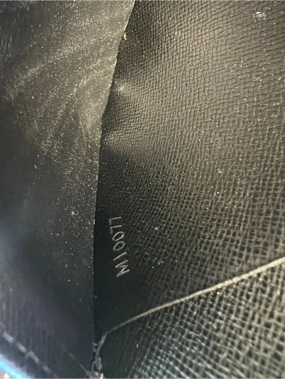 Louis Vuitton Taiga leather Atoll travel organizer in black